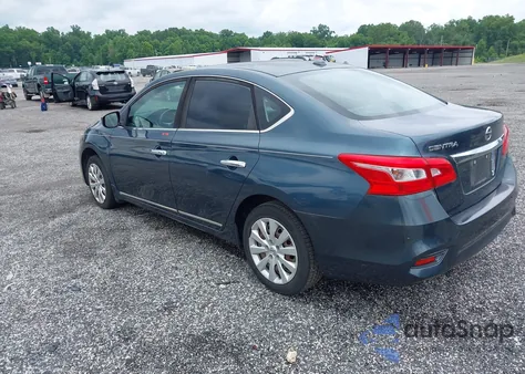 2017 Nissan Sentra Sv из США, поврежденный, VIN 3N1AB7AP0HY214297